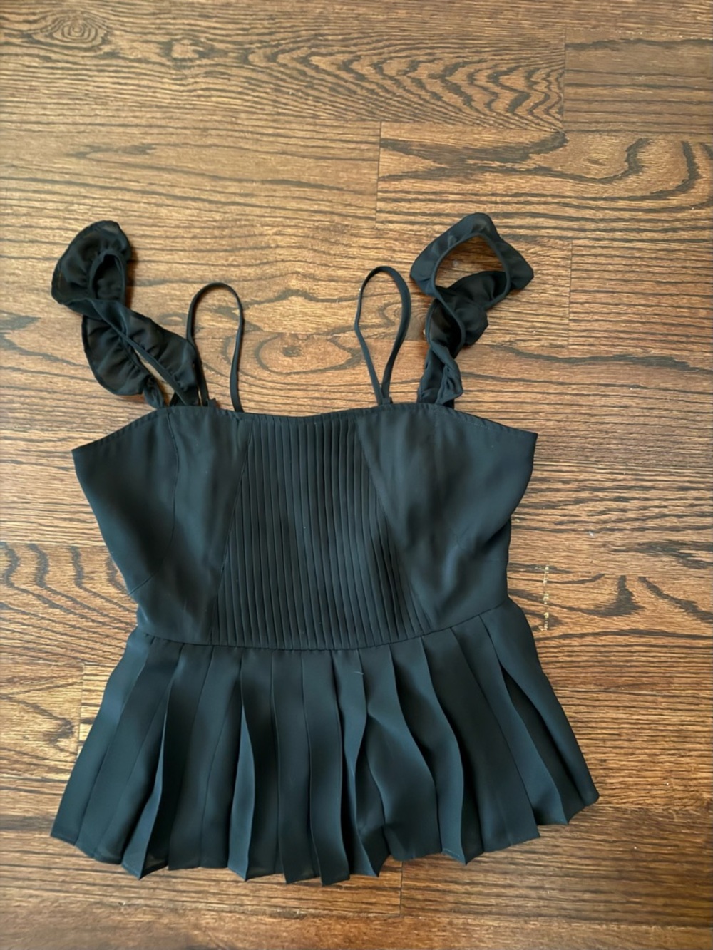 CENTRAL PARK WEST NYC PLEATED TOP